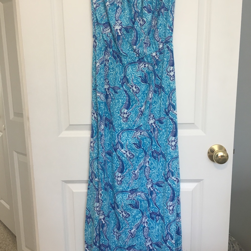 Lilly Pulitzer Marlissa Maxi Dress Nice Tail XS